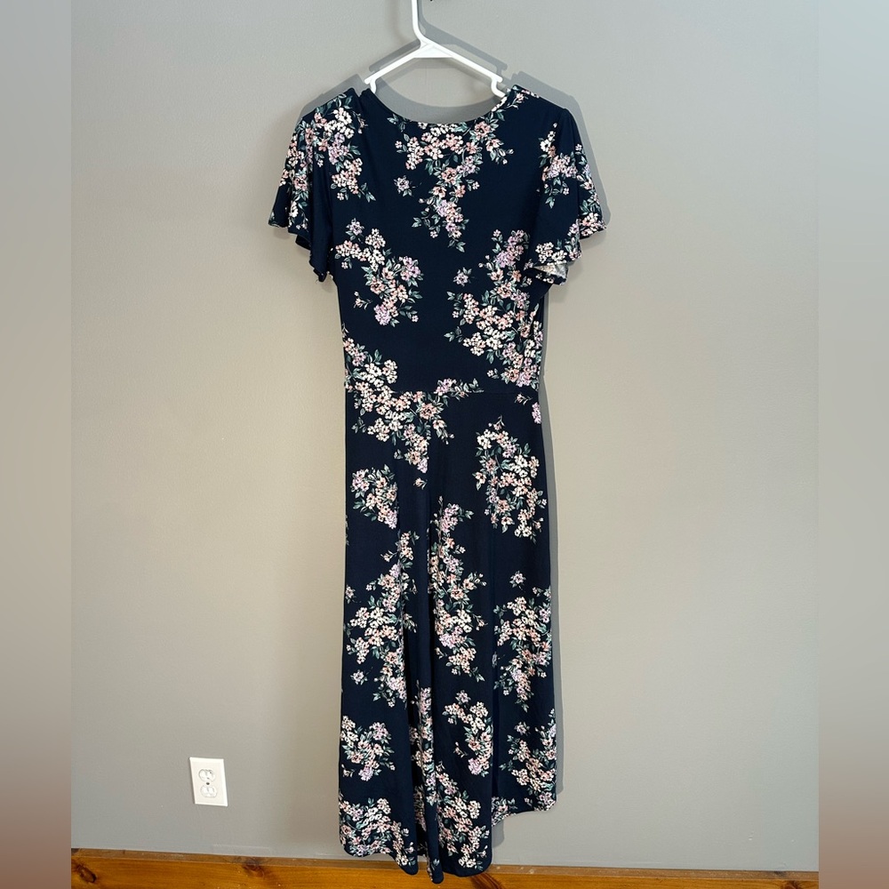 by & by Navy Floral Dress - Picture 2 of 8